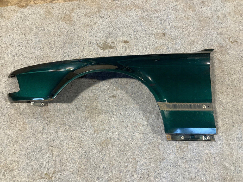 1986-1994 BMW 7 Series E32 Front Fender Left Driver Side Green Panel OEM #1074M