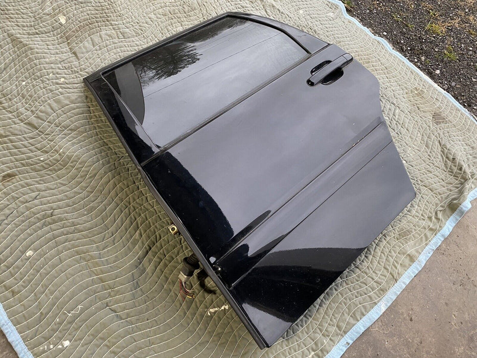 1998-2000 Volvo V70R S70 V70 Complete Driver Left Rear Door Black 019-26 #146E