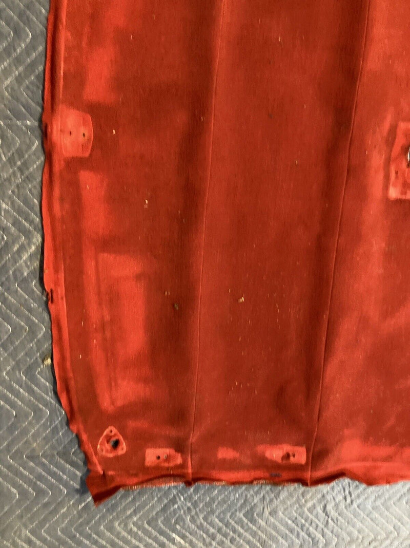 1976-1979 Cadillac Seville Ceiling Roof Headliner Red Cloth Sedan OEM #1742M