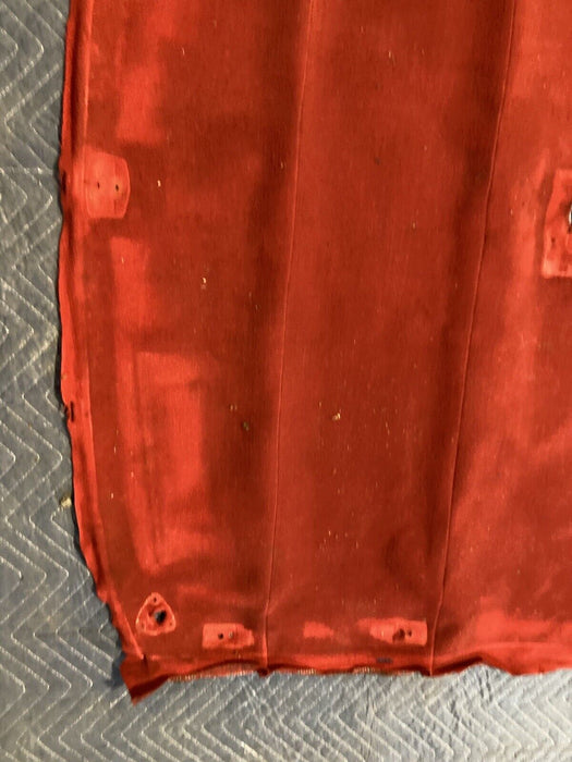 1976-1979 Cadillac Seville Ceiling Roof Headliner Red Cloth Sedan OEM #1742M