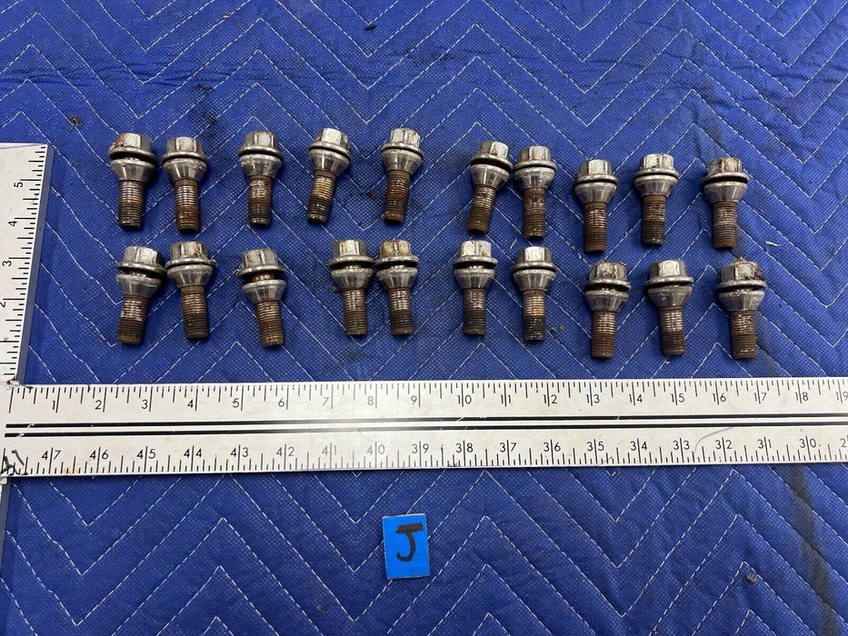 2005-2007 Volvo S60R S60 V70R Complete Set of 20 Lug Nut Bolts OEM #1162EM