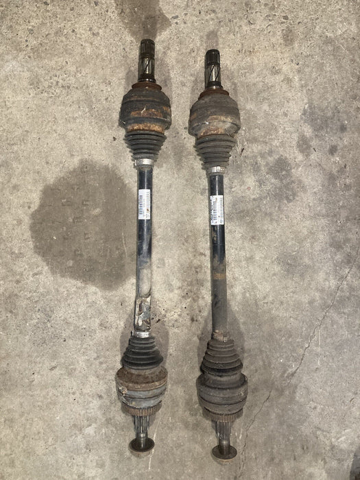 Volvo V70R XC70 850 S70 AWD Rear End Differential CV Axles Pair Diff 98-00 #277M