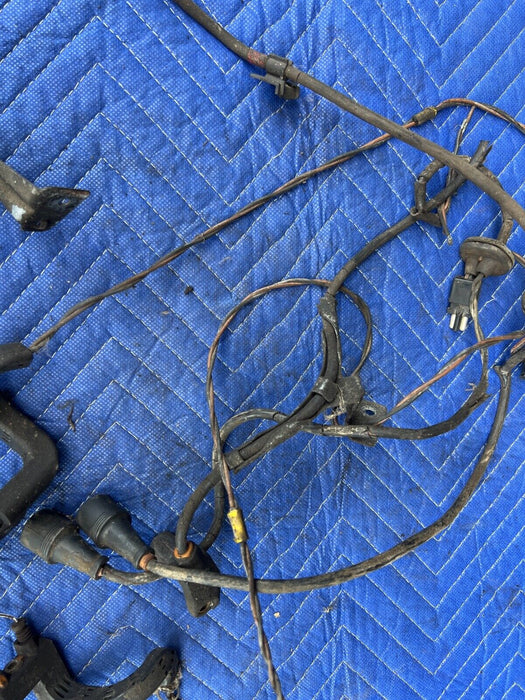 1979-85 Mercedes 300SD W126 Sedan Left & Right Brake Wire ABS Sensors OEM #450EM