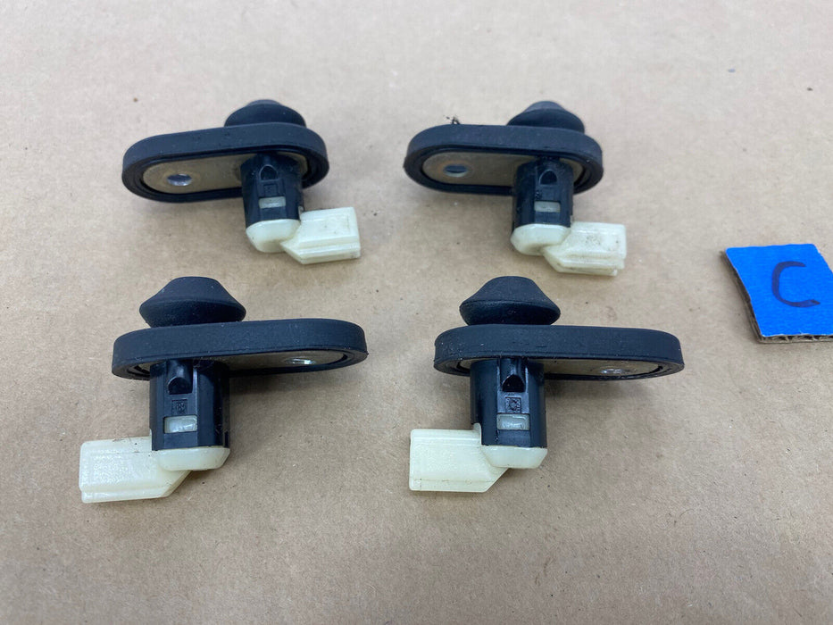 1997-2001 Lexus ES300 Set of 4 Door Jamb Light Ajar Open Switches Buttons #2380E