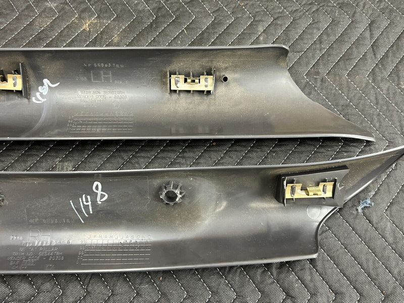 1998-2001 Dodge Ram 1500 Dark Gray Pair LH & RH A Pillar Trim 5ES57TRM OEM#760EM