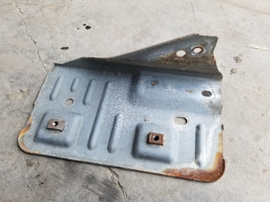 2005-2007 6.0 FORD F-350 F350 RIGHT PASSENGER BATTERY TRAY DIESEL OEM  #677CN