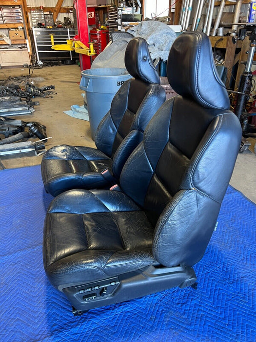 2005-2007 Volvo S60R V70R Front LH & RH Nordkap Leather Power Seats OEM #1112EM