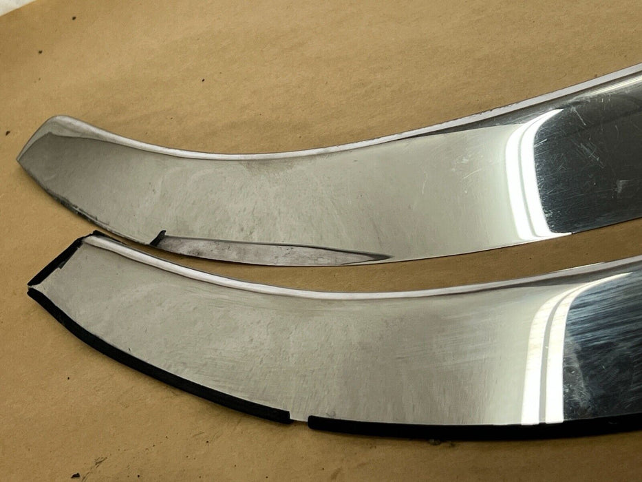 1979-1985 Mercedes 300SD W126 Wheel Well Arch Chrome Trim Set of 4 OEM #311EM