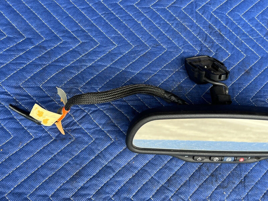 2002-2007 Saturn Vue Rear View Mirror Temp Compass Display Auto Dim OEM #471EM