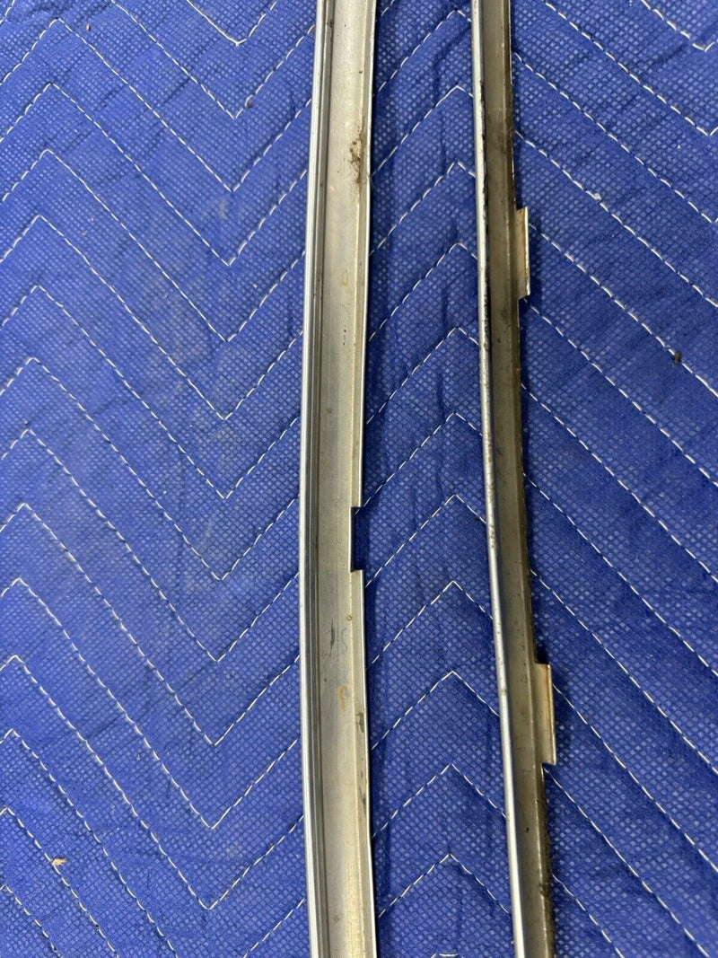 1968-1976 Corvette GM C3 Upper Windshield Reveal Trim Molding SS Pair OEM #3251E
