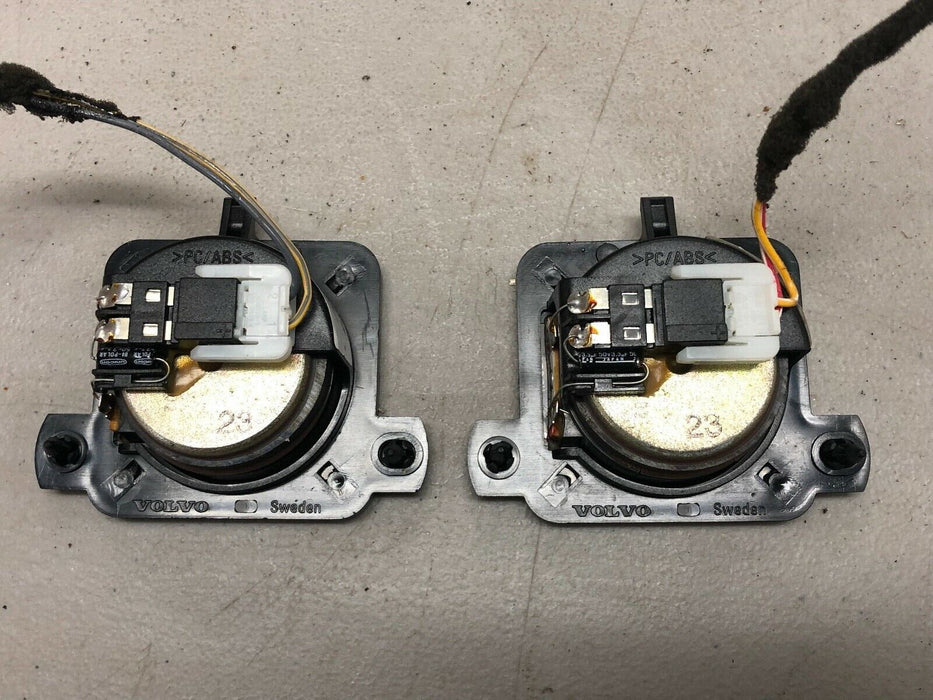 1998-2000 Volvo V70R S70 V70 Dashboard Tweeter Speaker Pair L+R OEM3533623 #29EM