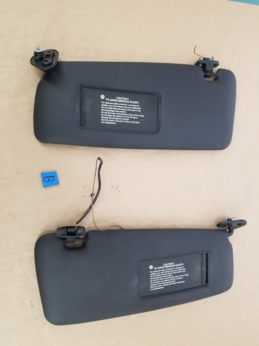 1992 - 1999 BMW M3 E36 SUN VISOR SET PAIR LEFT RIGHT L/R #655CN