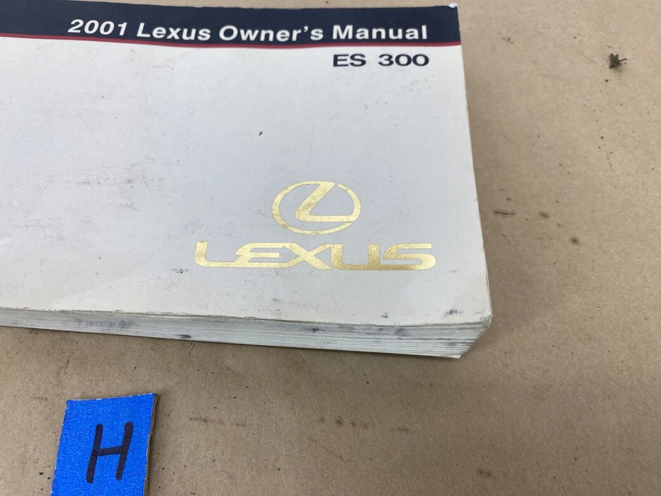 2001 Lexus ES300 ES 300 Owners Manual Book OEM #2274E