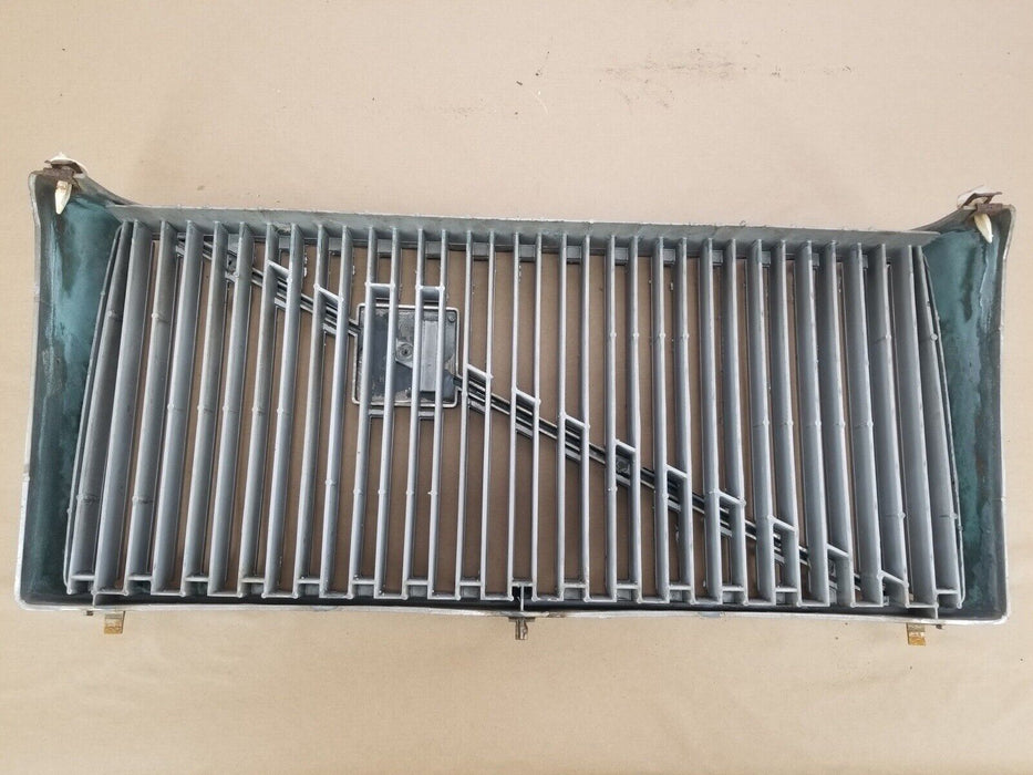 1978-1985 Volvo 240 244 245 Square Quad Headlight Coffin Hood Grille OEM #2638E