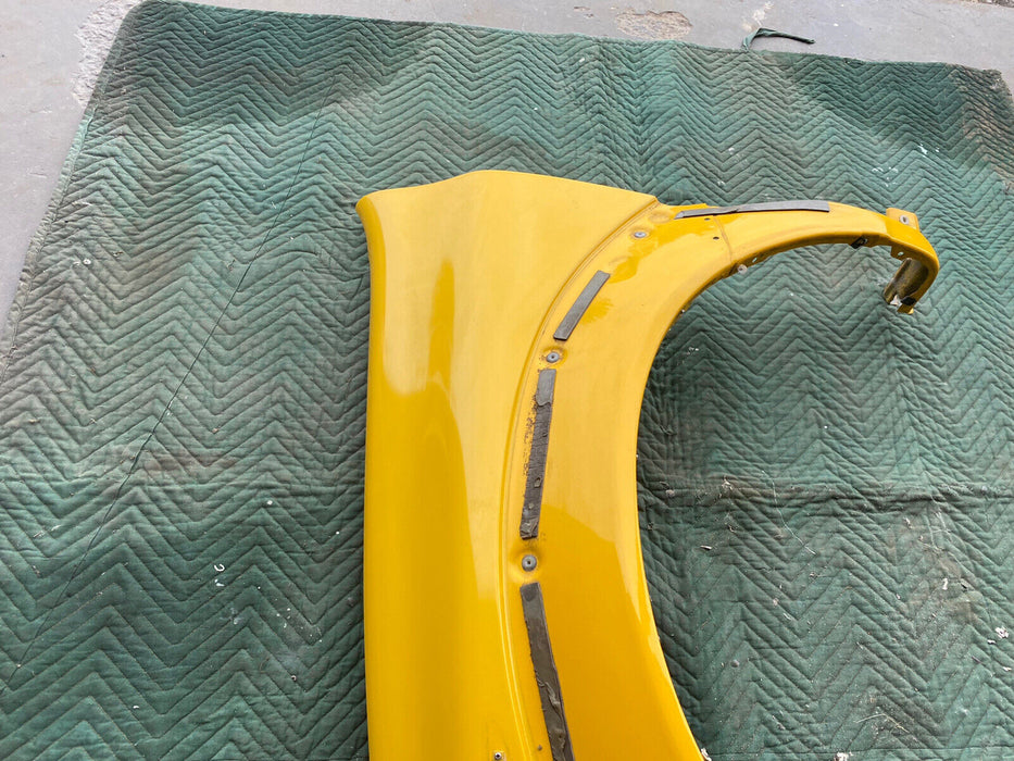 99-01 Left Front Fender Driver Side ISUZU VEHICROSS Yellow #617E