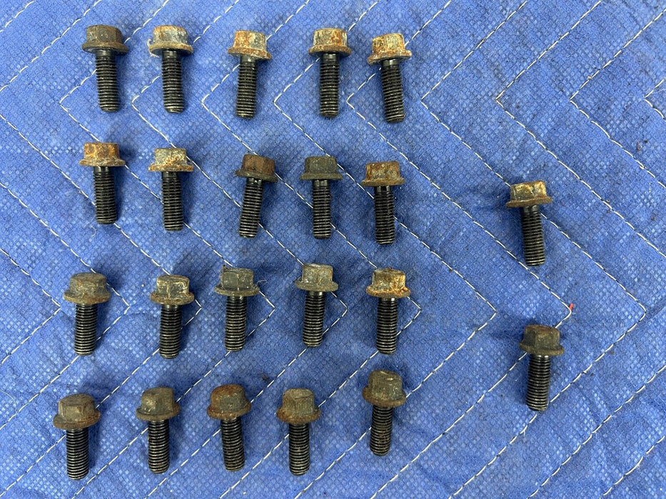 2005-2007 Volvo S60R S60 V70R Oil Pan Mounting Hardware Bolt Set OEM #1362EM