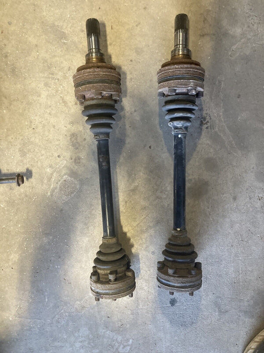 1988-1996 BMW E34 5 Series 525i 535i Rear CV Shaft Joint Axle Pair 2 OEM #1965M