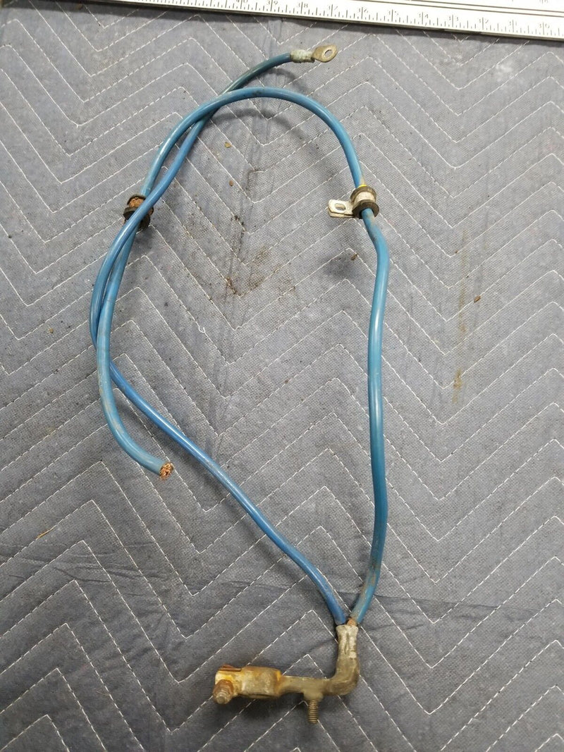 1998-2000 Volvo V70 V70R Wagon OEM Main Battery Ground Cable Blue Wire #390AN