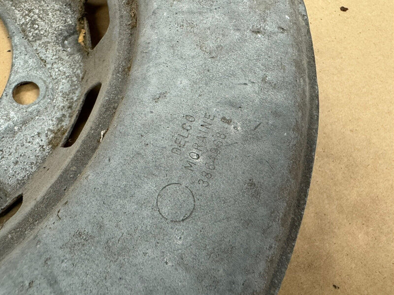 1965-1982 Corvette C3 Rear RH & LH Brake Splash Shield Backing Plate OEM #3255E