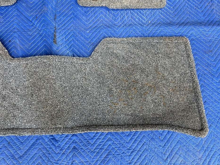 1998-2002 Isuzu Trooper Front & Rear RH & LH Set 3 Carpet Floor Mats OEM #929EM