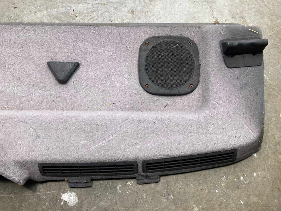 84-91 BMW Rear Parcel Shelf Hat Deck Speaker Sedan 325ix 325e 318i 325i E30 #56M