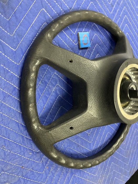 1982-1994 BMW E30 318i 325i Steering Wheel Black 1152896 4 OEM #2464M