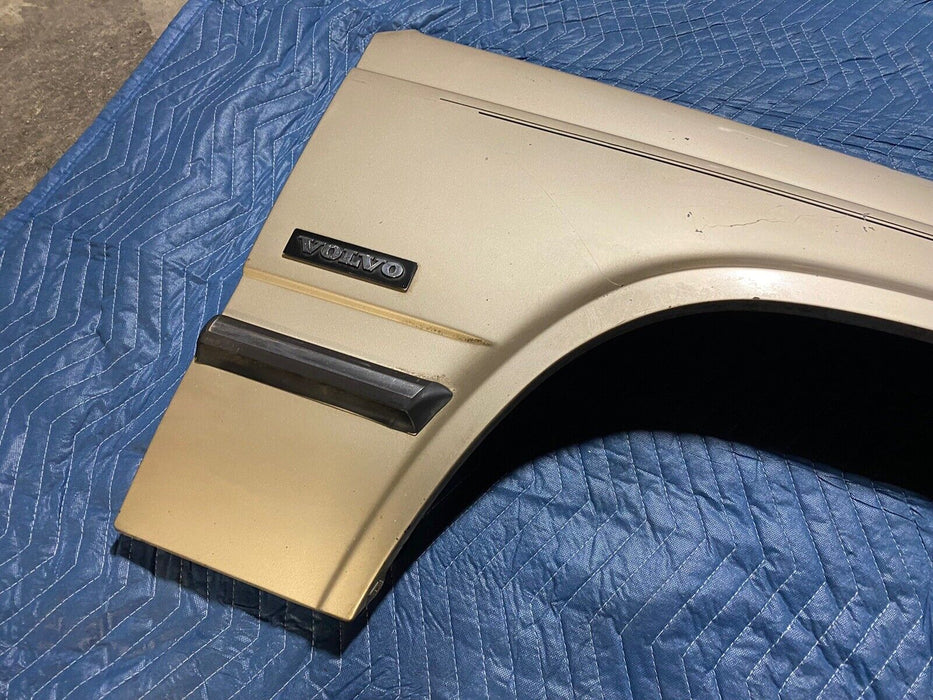 1991-1995 Volvo 940 900 Pass Right Fender Facelift Gold Wagon Sedan OEM #1093E