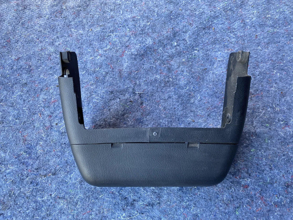 99-01 ISUZU VEHICROSS Lower Center Dash Filler Trim Panel OEM Gray #1387E