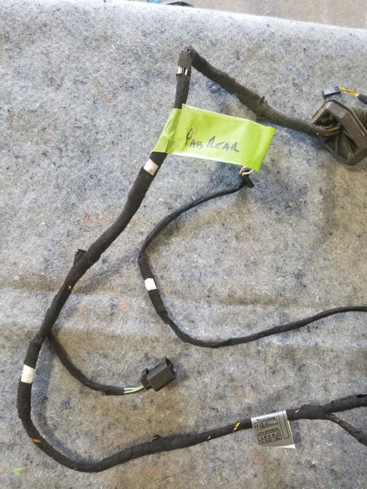 2001-2006 E46 BMW 325i 330XI REAR PASSENGER WIRE HARNESS WIRING OEM #355CN