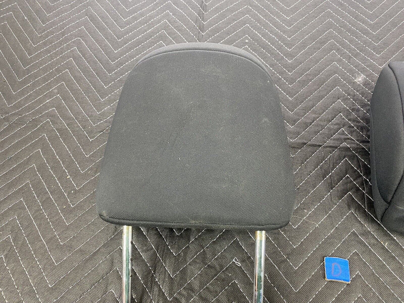 2009-2010 Pontiac Vibe Front Seat Left & Right Head Rest Black Cloth OEM #3102E