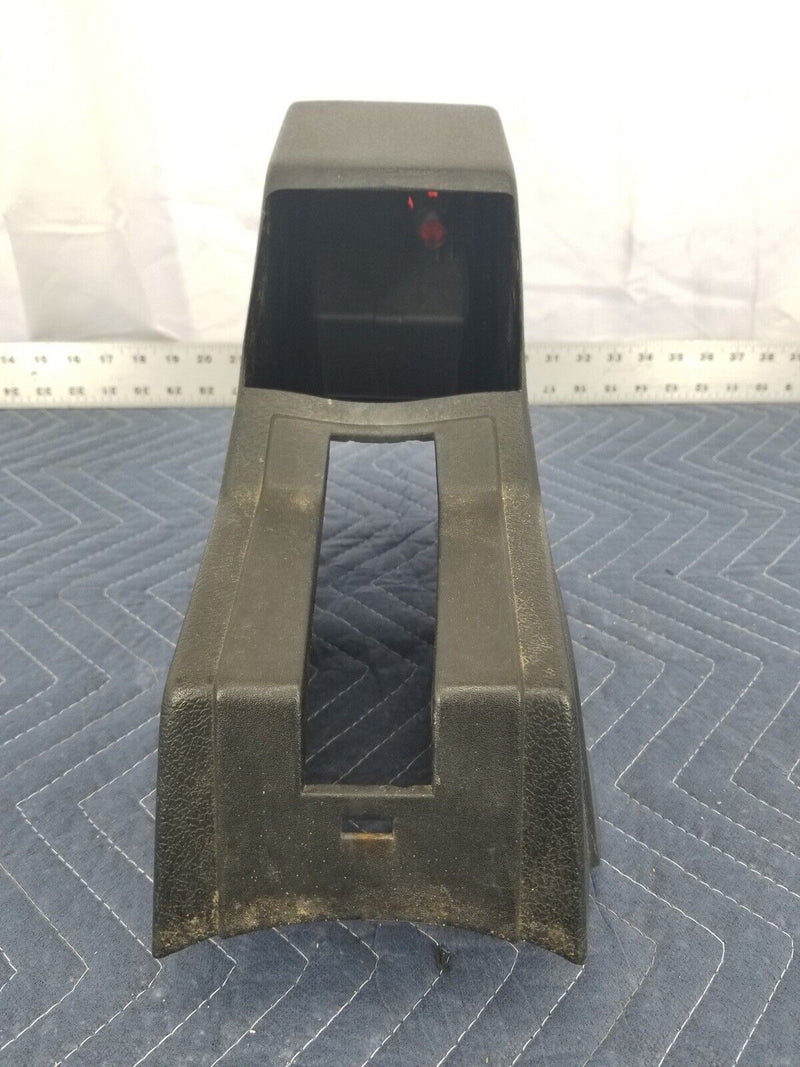 1981-1993 Volvo 240 244 245 Center Console Trim Black Seat Belt Buckle #2572E
