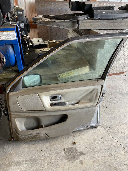 1998-2000 Volvo V70R S70 V70 Complete Passenger Front Door Silver w/Mirror #427E