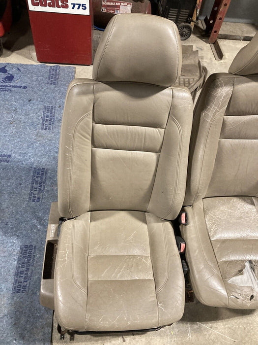 1992 1994 94 95 1997 Volvo 850 GLT Front Becket Seats Leather Tan Set OEM #661M