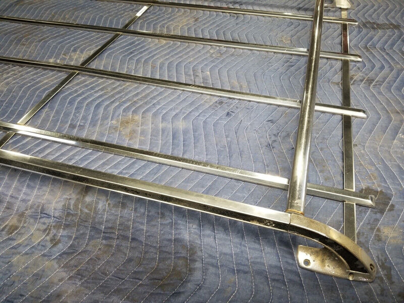 Volvo 240 244 245 Chrome Roof Rack Luggage Carrier w/Seals OEM #2653E