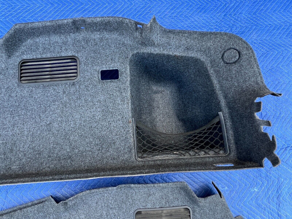 2003-2009 Audi S4 B6 B7 8E RH & LH Trunk Molded Cargo Carpet 8E5863887C OE#683EM