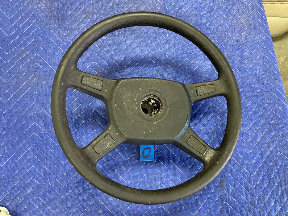 1982-1994 BMW E30 318i 325i Steering Wheel Black 1152896 4 OEM #2464M