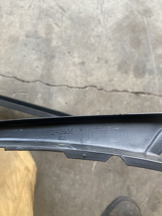 86-94 BMW 7 Series E32 Front & Rear Door Entry Upper Trim Black 740iL #1480E