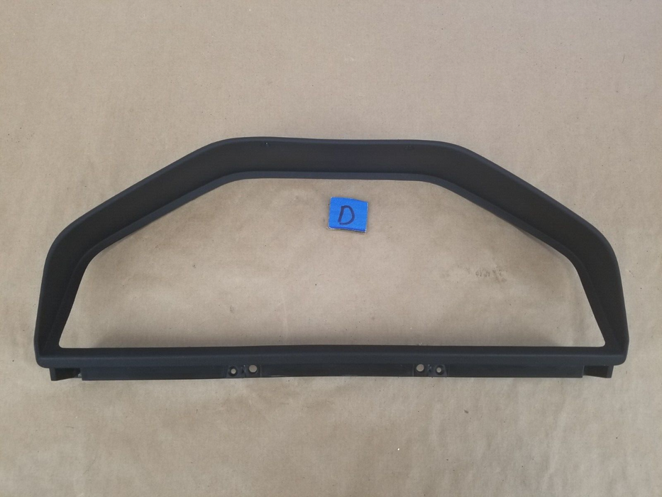 1984-93 BMW E30 318i 325i OEM GAUGE CLUSTER SURROUND BEZEL TRIM EDGE #487CN