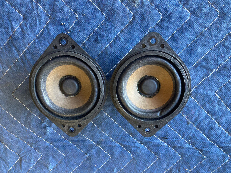 1986-1994 BMW 7 Series E32 Door Left Right Speakers 49104 30065 Nokia OEM #1003M