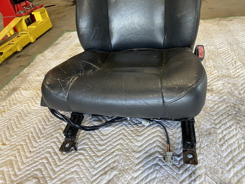 98-00 Volvo V70R V70 S70 Charcoal Gray Leather Front Right Pass Seat OEM #1599E