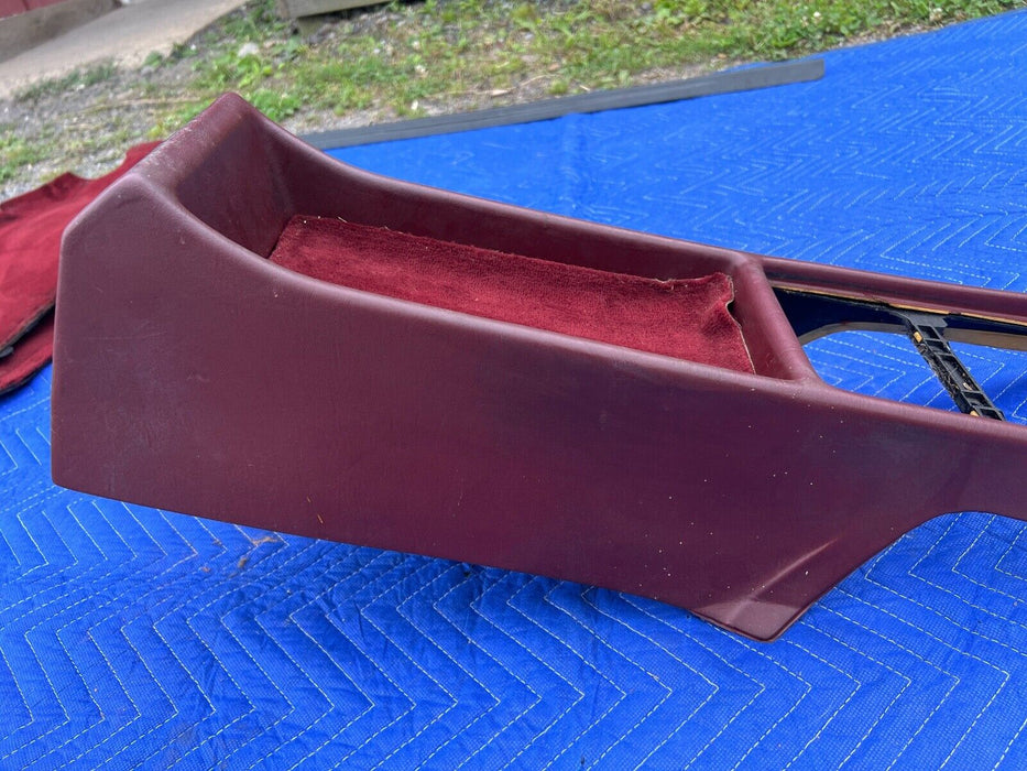 1979-1985 Mercedes 300SD W126 Maroon Center Console Panel 1266830325 OEM #307EM