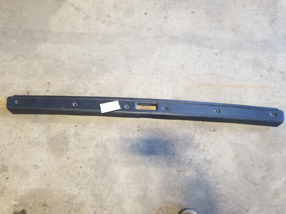 1986-1993 Volvo 240 242 244 245 Rear Trunk Deck Lid Scuff Trim Black OEM #86AN