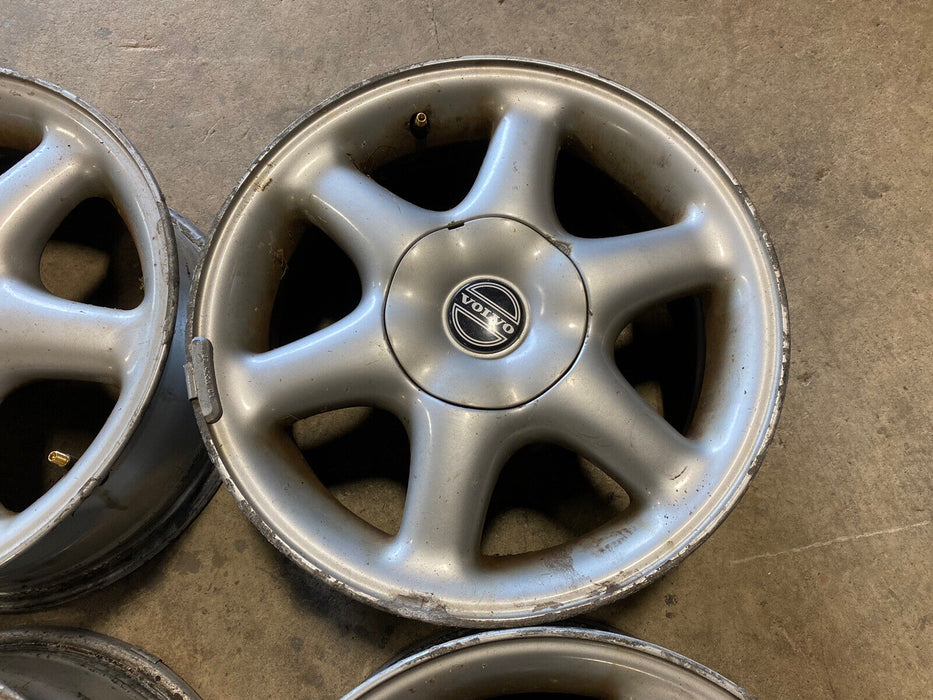 Volvo 850 V70 S70 Set Of 4 Cetus Rims Wheels 9140545 6.5Jx15x43 OEM #1269E