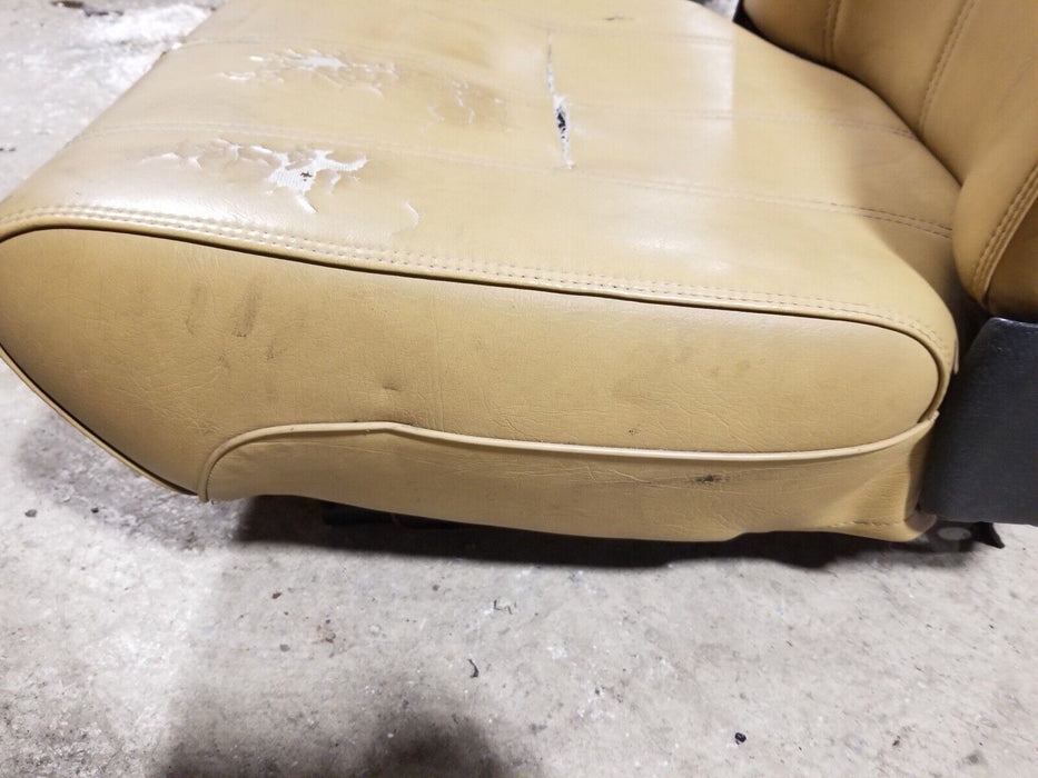 Volvo 240 244 245 Front Right Passenger Side Tan Vinyl Seat OEM #2680E