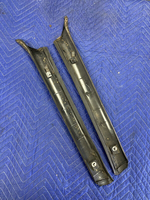 1984-1991 BMW 318i 325i E30 Right Left A Pillar Window Trim Interior OEM #2637M