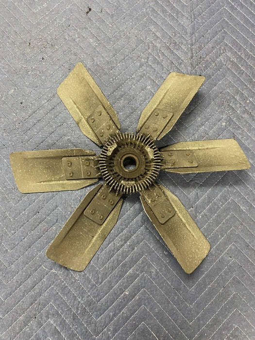 Volvo B21 B230 Solid Metal Engine Fan Blades & Clutch 140 164 240 260 OEM #2156E