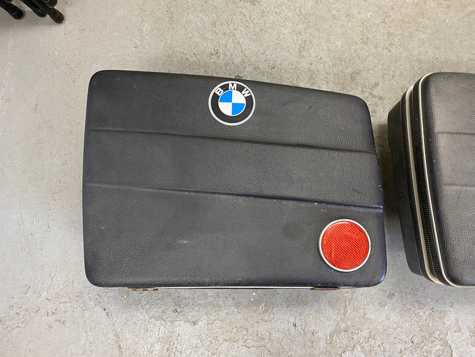 BMW Airhead R65 R75 R80 R100 Krauser Panniers Saddlebags Luggage Pair OEM #1774E