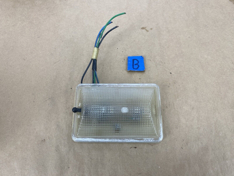 Volvo 240 244 245 Center Overhead Dome Light & Switch Vanity Map OEM #2737E