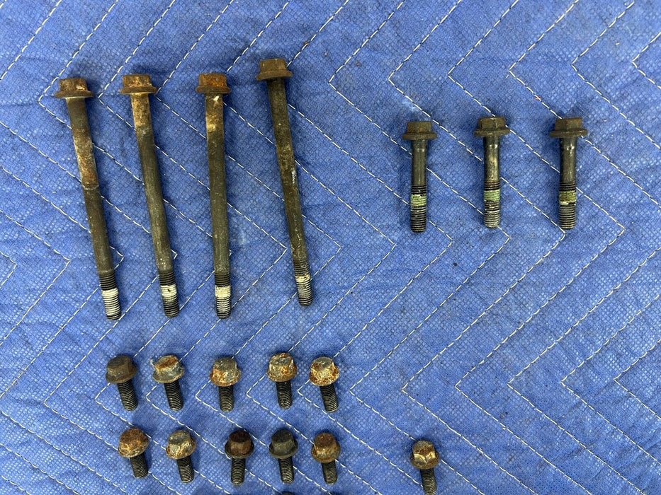 2005-2007 Volvo S60R S60 V70R Oil Pan Mounting Hardware Bolt Set OEM #1362EM