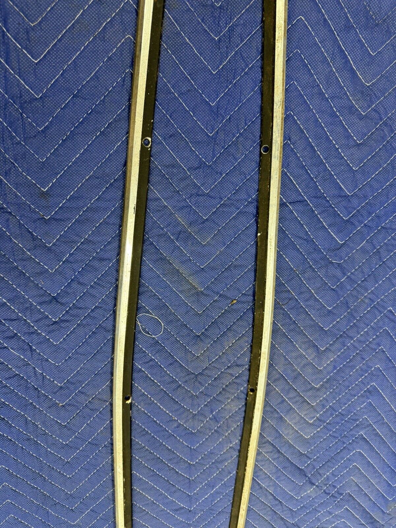 1968-1969 Corvette C3 Rocker Panel Cover Pair Trim Strip L & R Upper OEM #3233E